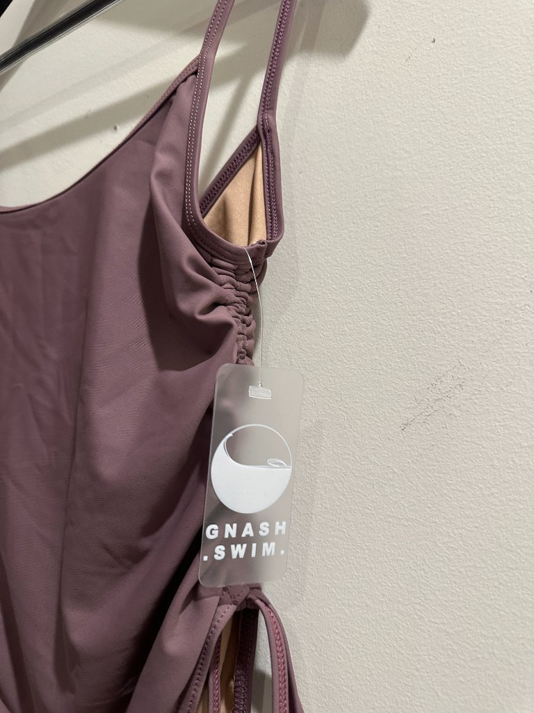 Gnash Swim X Free People Gnash String One-Piece Swimsuit In Purple Us 4 Nwt — image 5 of 7